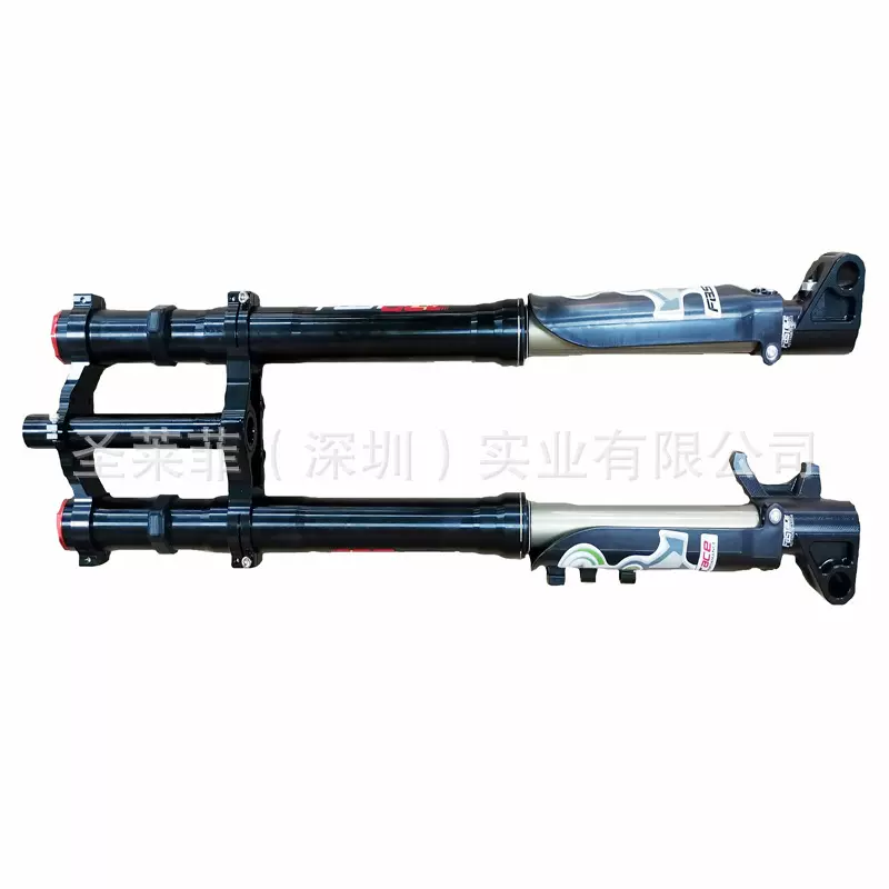 自行车摩托车油簧前减震器前叉避震器虬龙轻蜂极蜂改装阻尼山地车