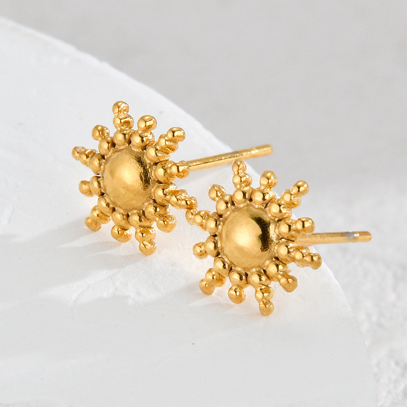 Star, Elephant Pattern 1 Pair Simple Style Star Elephant Plating 304 Stainless Steel Ear Studs
