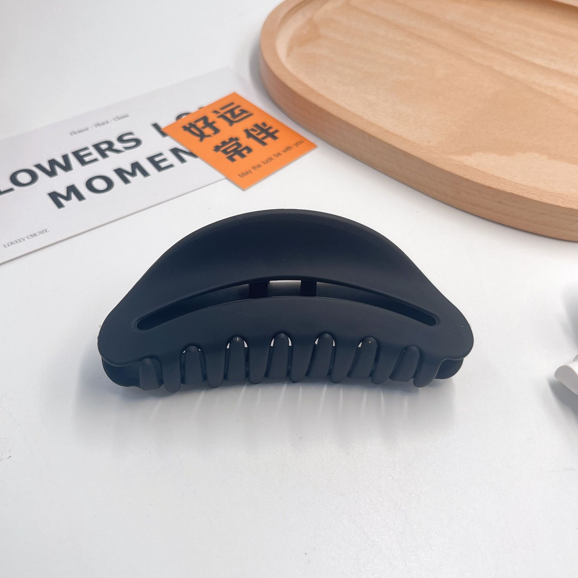 Pinza tipo tiburón extra grande de 13 cm, elegante y resistente