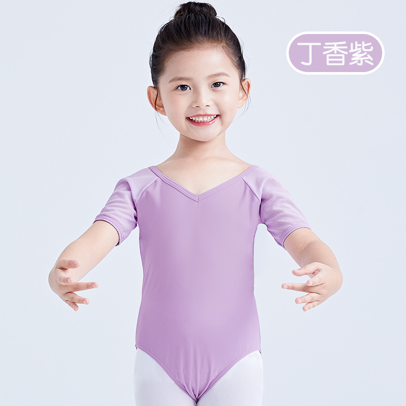 Traje DE LA DANZA los niños niñas Ballet práctica ropa nylon neto suave rendimiento traje del baile mono