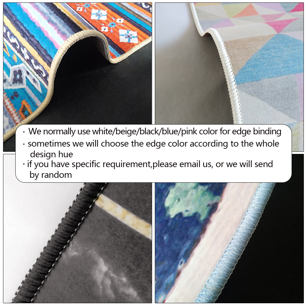 Vintage Nordischer Boho Teppich Für Wohnzimmer Und Schlafzimmer_voghion.com