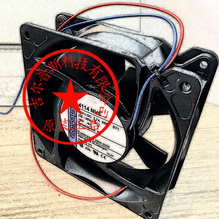 全新原装进口 4114NH5 24V 1.9A 46W 120*120*38MM大风量风扇