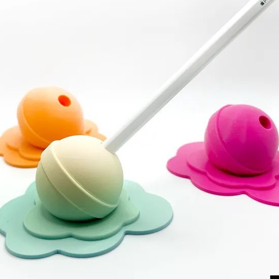 国境を越えた新しいMelted Lollipop Appleペンシルはロリポップリンゴ鉛筆スタンドを溶かす|undefined