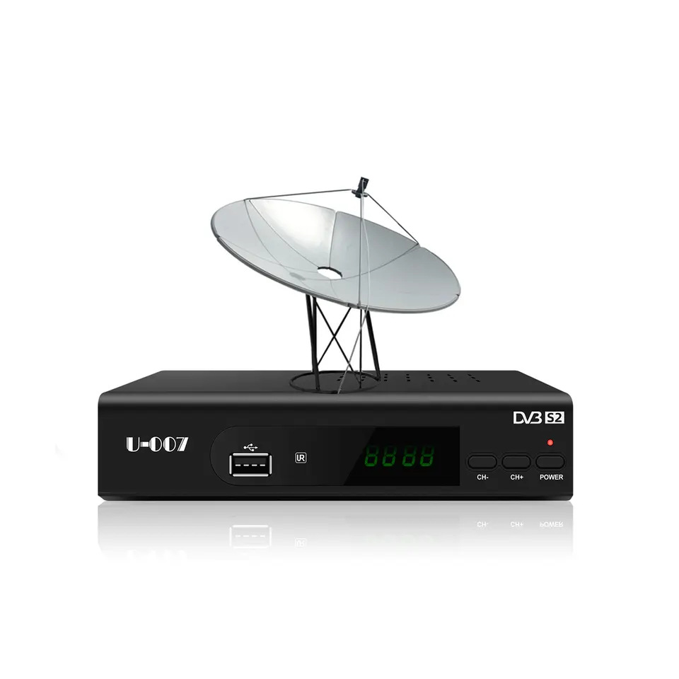 跨境专供FTA DVB-S2 Receiver Set Top Box 全高清数字电视机顶盒
