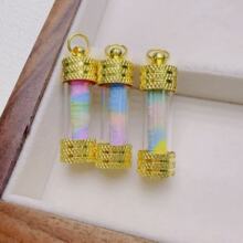 泰国佛牌古巴吉士纳蝴蝶符管项链女吊坠挂件创意时尚锁骨链代发