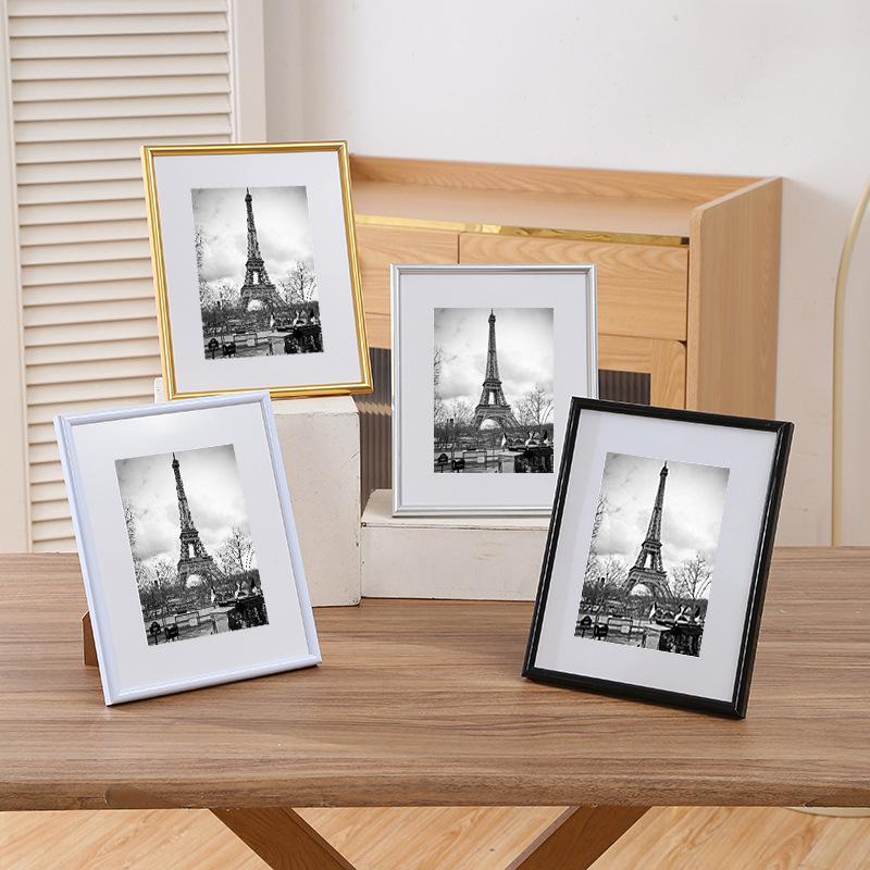 Pvc Photo Frame Hanging Table Setting in Various Sizes Scandinavian Personalized Desktop Ornaments Washed Photos Home Placement Picture Frame Wall Hanging