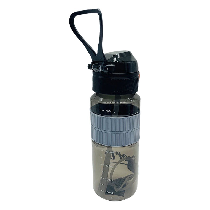 Futong nueva PC plástico estudiante paja taza portátil taza de plástico taza de pico de pato al aire libre de silicona portátil taza de los deportes