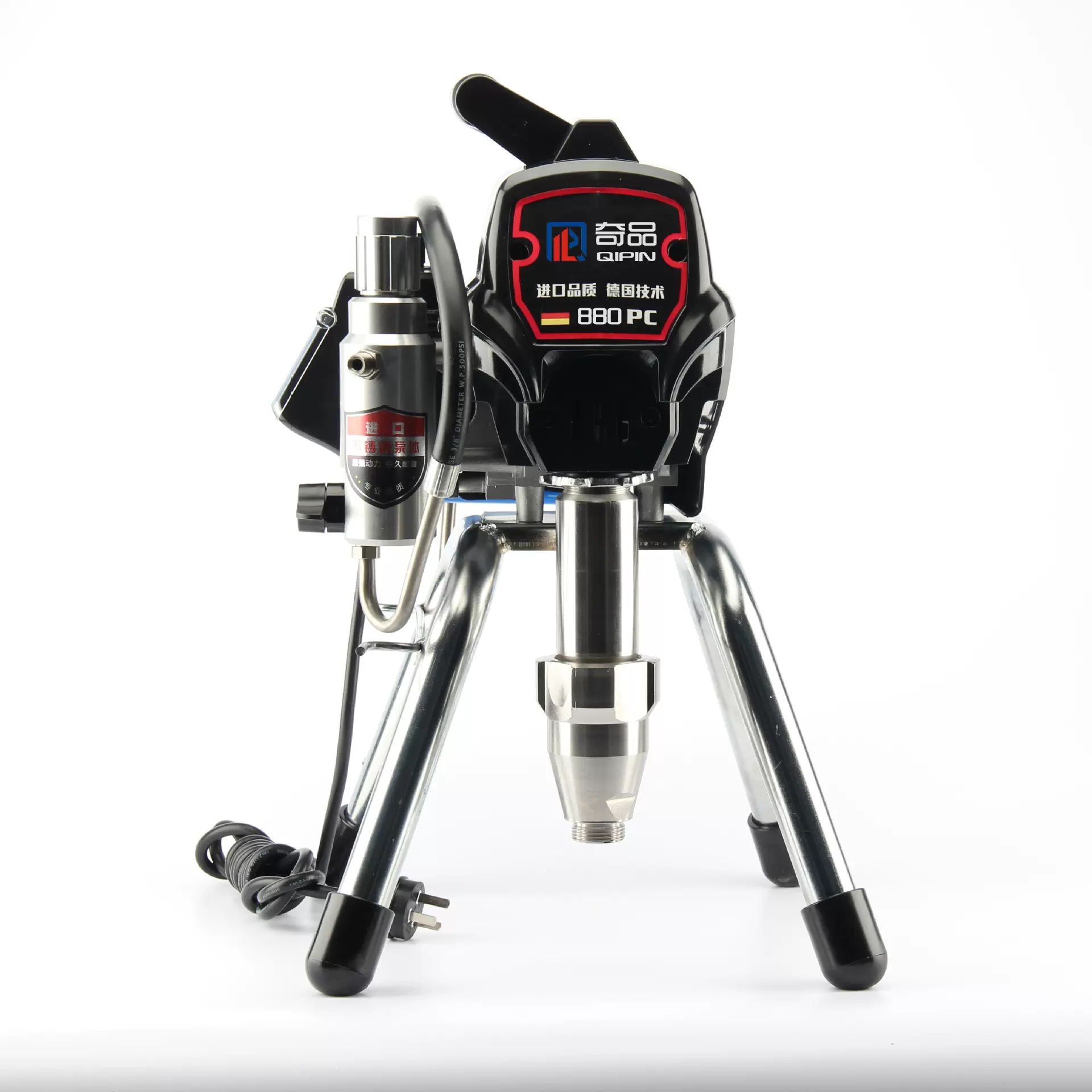 奇品智能无气高压喷涂机乳胶漆涂料油漆彩钢瓦漆大功率自动喷漆机