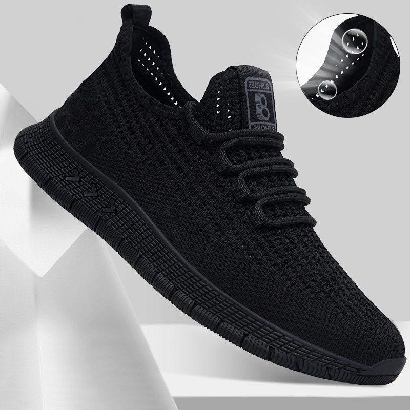 Men's Shoes 2023 Spring and Autumn New Sports Shoes Men's Korean Style Easiest for Match Breathable Trendy Men's Casual Wholesale