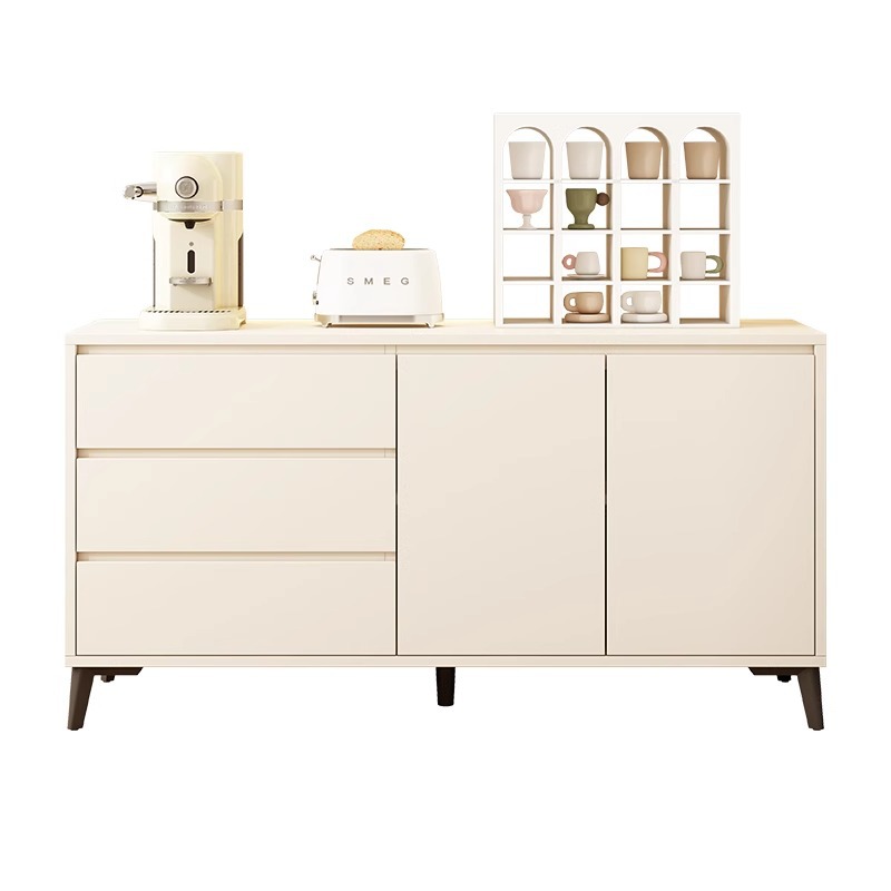 Armario de comedor armario de almacenamiento armario de sala de estar contra la pared armario moderno simple dormitorio armario de almacenamiento blanco