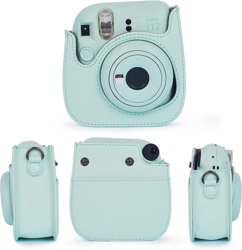Suitable for Fuji instant mini12 camera bag protective cover PU photography bag camera case storage bag