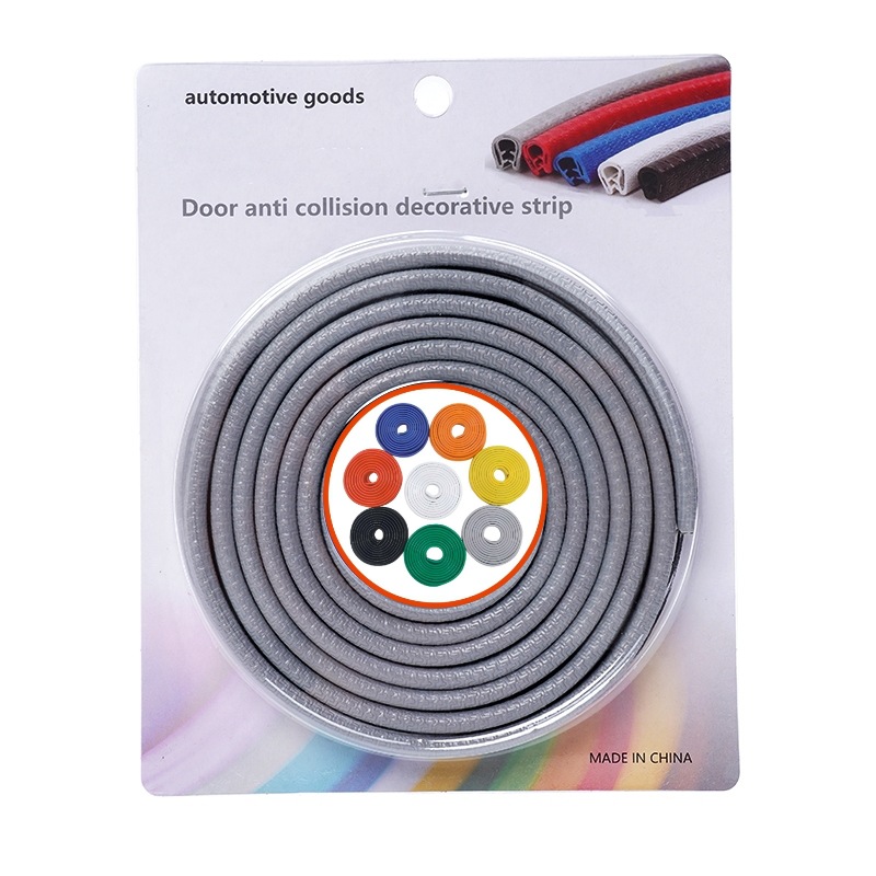Cross-Border Supply Truck Door Anti-Collision Strip U-Shaped Decorative Strip Skeleton Edge Strip Sealing Strip Steel Plate Anti-Cut Strip