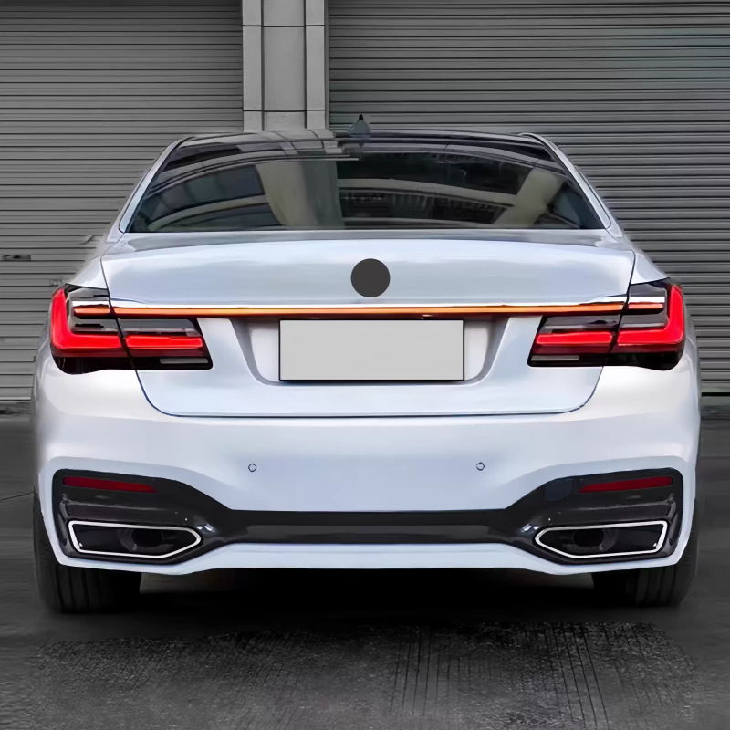 Suitable for Bmw 7 Series F02 730 740 Old Model Upgrade to New Model G12, Upgrade to 22 Model Through-Connector Tail Lights and Headlight Surround