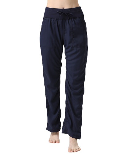 SWIFT SPEED Women's Mid-Waist Long Pants Loose-Fitting Athletic Sports Yoga Bell Bottom Wide Leg Pants