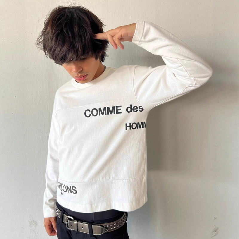 European and American 2025 American Simple Dark Retro Y2K Printed High Street Trendy Wear Long-Sleeved Tops for Men and Women Wholesale