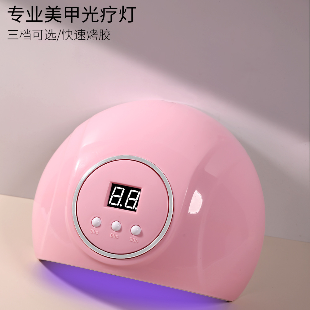 Lámpara para hornear de uñas LED USB, máquina de uñas de sincronización de inducción inteligente, pegamento de esmalte de uñas de secado rápido, máquina de fototerapia, lámpara de uñas