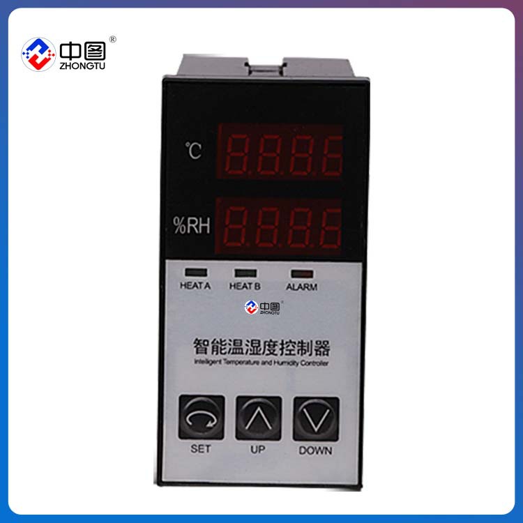 双排数显_ZH-ZW8002智能温湿度控制器_多功能温湿度控制器 有现货
