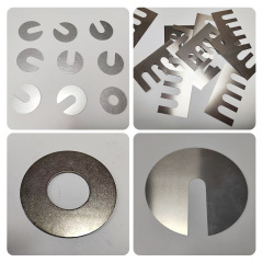 304不锈钢垫圈E型垫片U型间隙插片超薄金属垫圈加工0.01-10mm