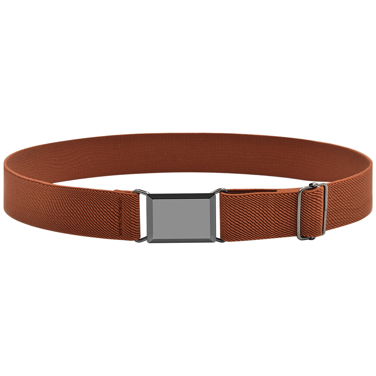 Cinturón perezoso transfronterizo en stock Cinturón de jeans con hebilla de longitud ajustable elástica para niños