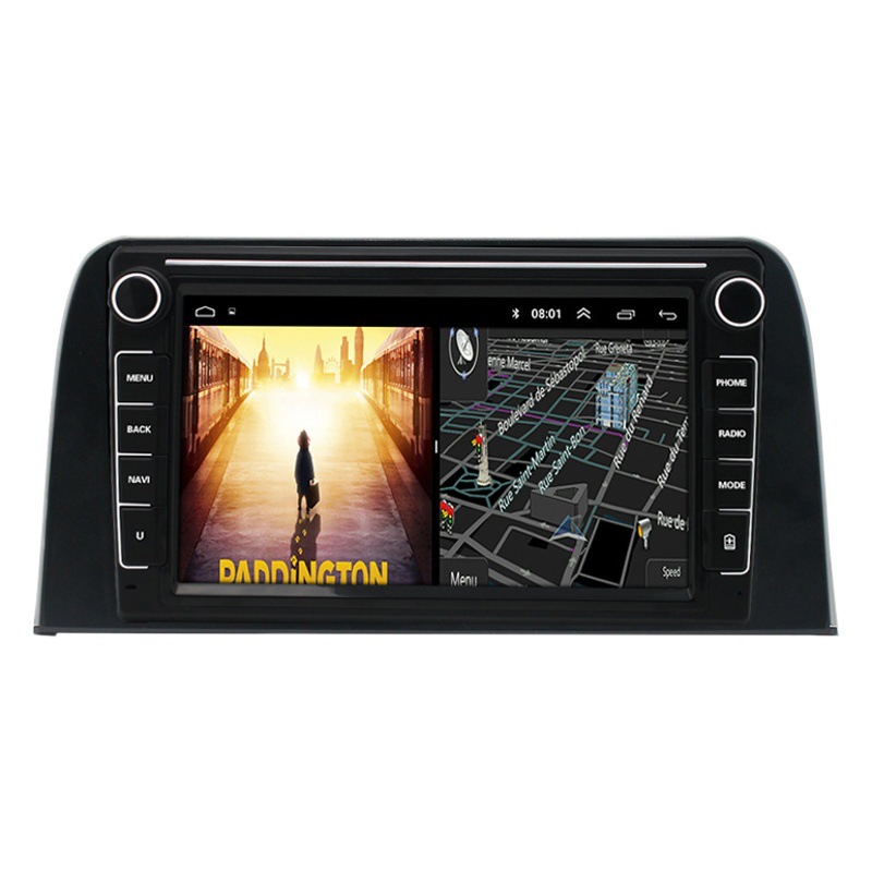 Aplicable a 17-20 honda CRV navegación de pantalla grande navegación android inteligente GPS navegación del coche revertir la imagen