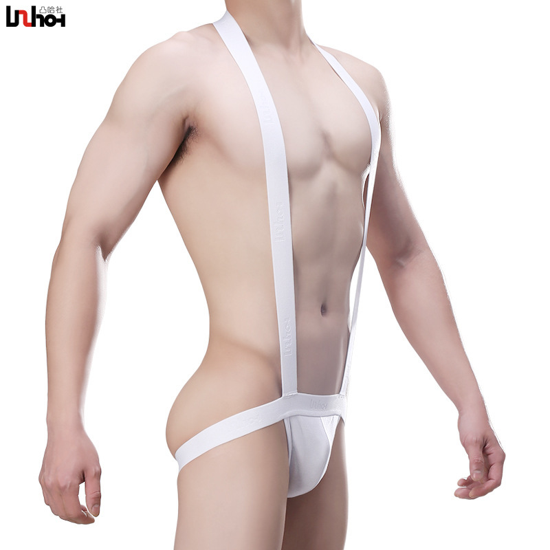 Youth Nightclub Character High Elastic Sports Bag Sweat Absorbing Hip Sexy Solid Color Cotton Sling Men's Underwear UC104 Youth Nightclub Character High Elastic Sports Bag Sweat Absorbing Hip Sexy Solid Color Cotton Sling Men's Underwear UC104