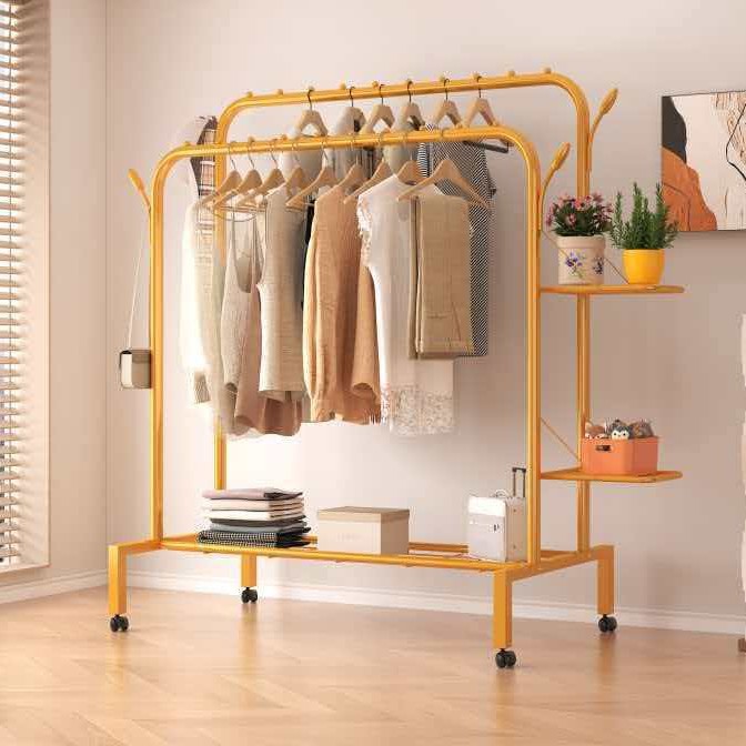 [업그레이드된 수납선반] 골드-롤러-110CM