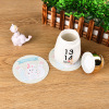 Cartoon cute non-slip rabbit, decorations, kitchen, anti-scald