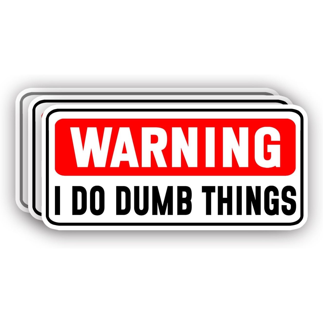 幽默警示贴纸自嘲搞笑个性装饰适用于水杯手机