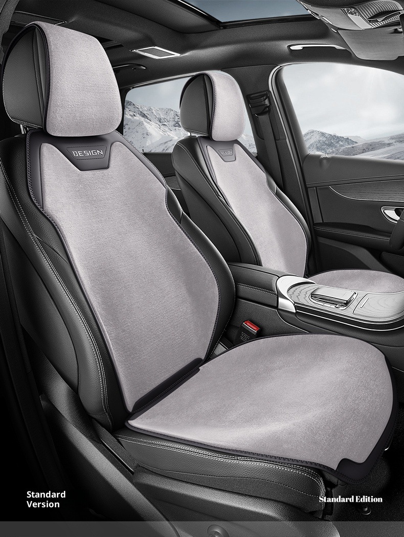 Plush Cushion Half-Pack Seat Cover Velvet Car Seat Cushion Winter Seat Cover Cross-Border E-Commerce Hot Selling Car Seat Cushion