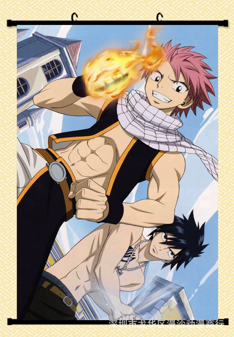 Плакат "Fairy Tail" магия тьмы, выставочный постер, зарубежная торговля