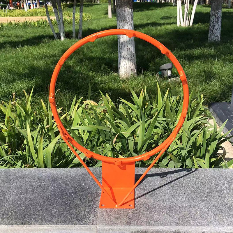 Children's wall-mounted basketball hoop, indoor basketball rack for adults, standard outdoor double spring competition hoop, shooting rack