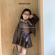 ��С�탺ͯƤ������25���¿�Ů���n����⼃ɫ���I�~��Ƥ�°���ȹ