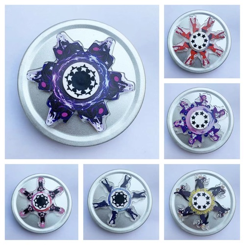 Dynamic finger spinner animation shooting special effects cartoon fingers running finger spinner wholesale street stall