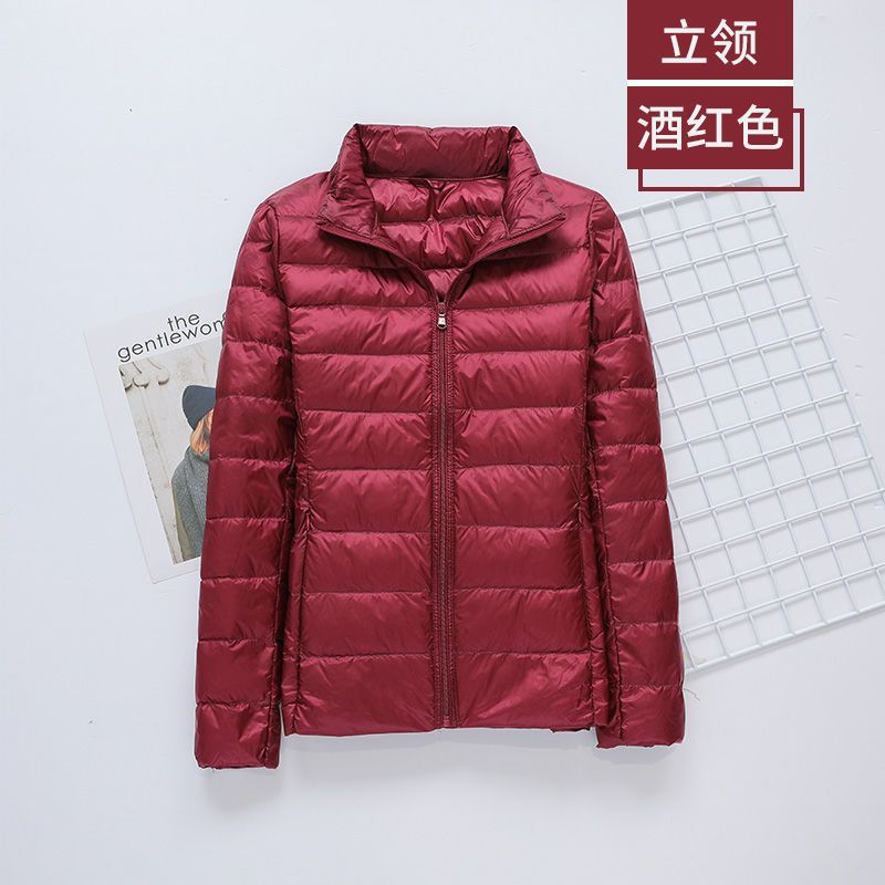 버건디(스탠드 칼라)