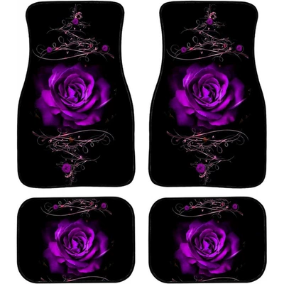 Avtomobil döşəmə paspasları — Amazon Cross-Border American Style - car-floor-mat-13-33444468cm-two-pairs-four-pieces-in-total