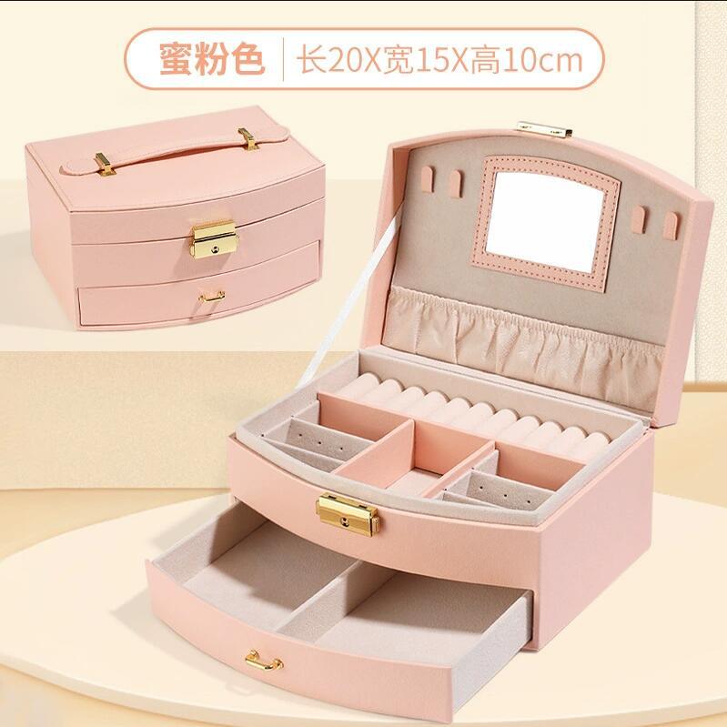 Regalo del día del niño Juguetes de cumpleaños para niñas Niña de 3 años, 10 niñas, 8 cajas de regalo de joyas, 9 accesorios para el cabello