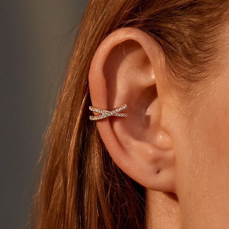 Silver Ear Cuff