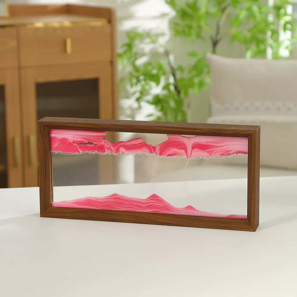 流沙相框解压流沙画摆件客厅桌面装饰沙漏办公室摆件工艺品定制