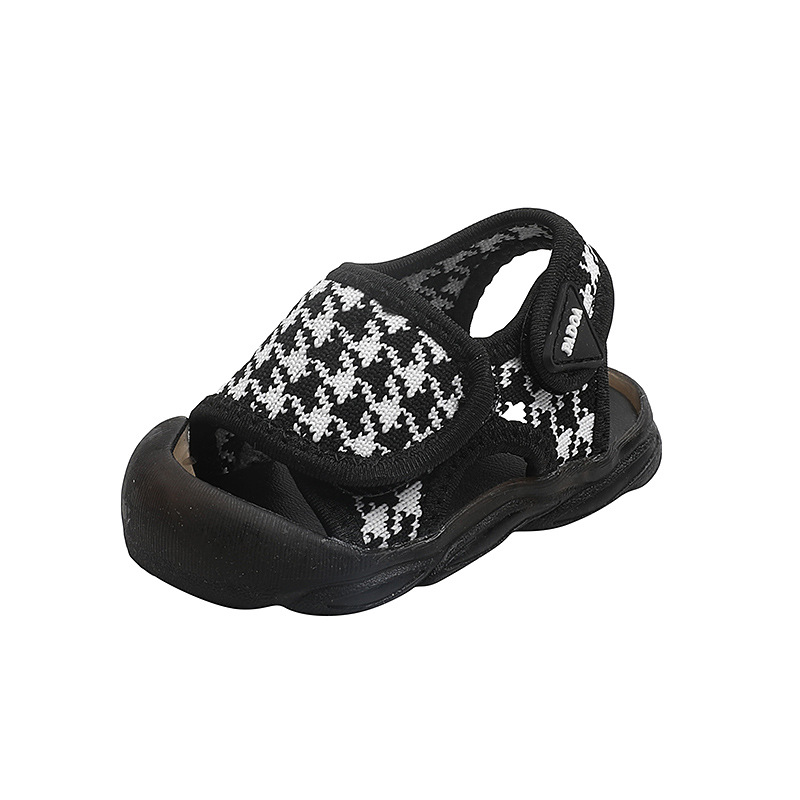 2023 Neue Sommer Baby Baotou Weiche Sohle Wanderschuhe Herren Schatz Kinder Sandalen_voghion.com