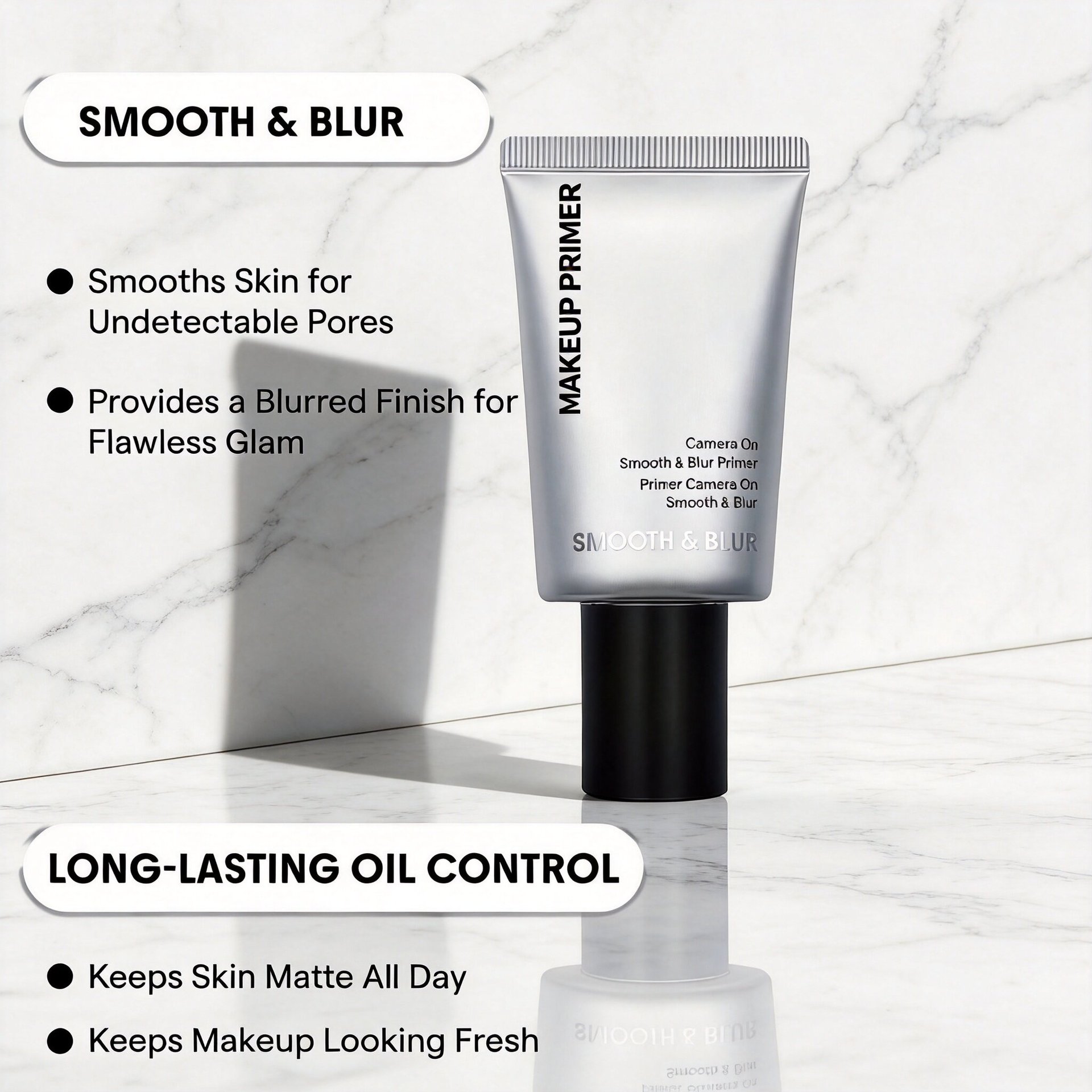 Cross-Border Supply of Misty Makeup Primer Makeup Primer, Hydrating, Moisturizing, Non-Greasy, Natural-Looking Base Primer