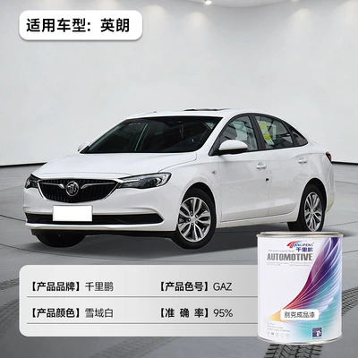 Cans of Various Models, Anti-Rust | Avtomobil boyası - yinglang-snowy-white-gaz-1lcan-liquid-paint