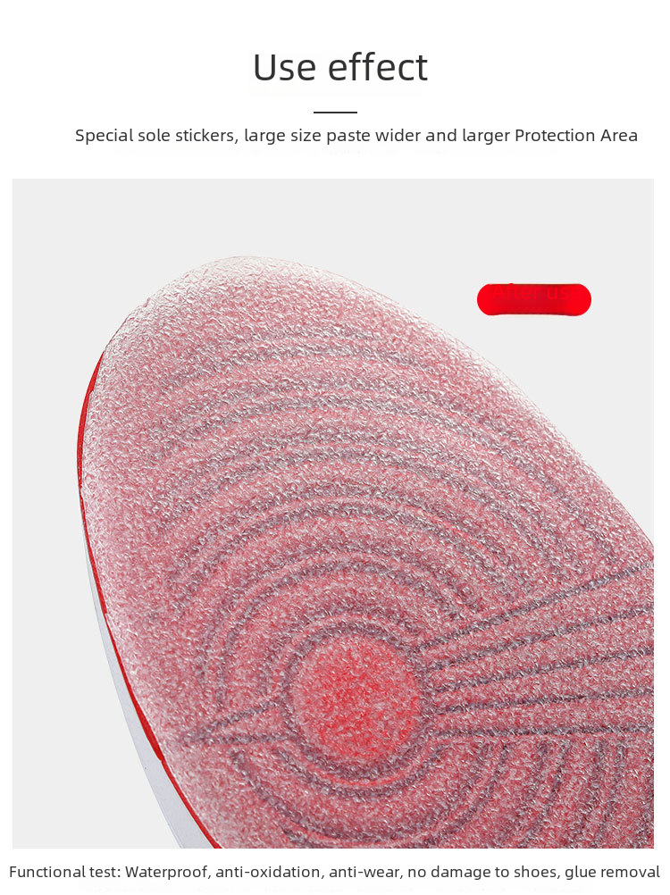 Amazon hot-selling transparent sole non-slip stickers flat shoes high heel shoes front Palm wear-resistant stickers sole silencer non-slip