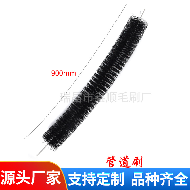 鑫顺工厂 各种大小尼龙丝工业管道刷 不锈钢碳钢防尘刷水族清洗刷