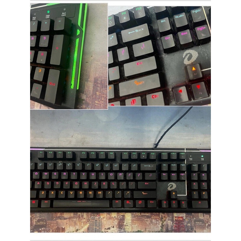 Internet Cafe, Internet Cafe, E-Sports Dedicated Wired Mechanical Keyboard, Second-Hand