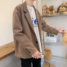 2025新款春秋网红小西服外套男韩版潮流ins抖音港风帅气休闲西装