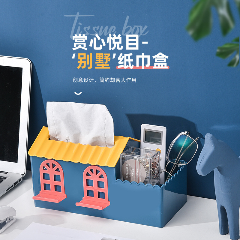 new pattern House Tissue box desktop Arrangement storage box originality Sure mobile phone Tissue box
