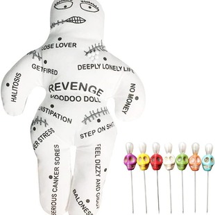 Taiwan wizard needle doll vent doll decompression puppet former doll business fabric doll