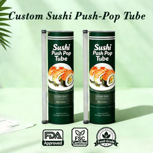 Դ�^���S���ƿ��Ƴ�ʳƷ���AͲ��˾���Ƙ���ͲSushi Push Pop Tub