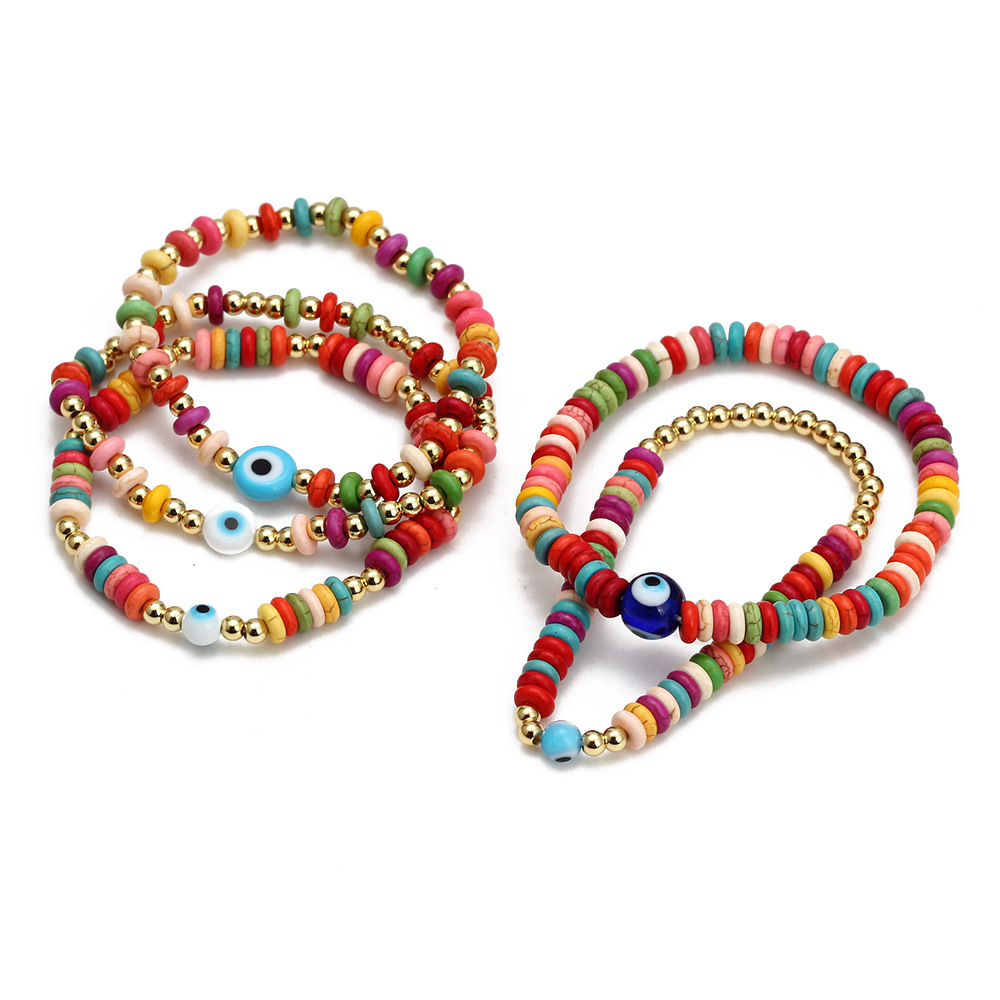 Fashion Eye turquoise Plating Bracelets 1 Piece