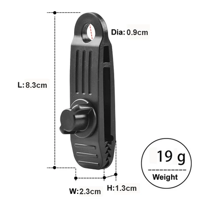 Çadırlar | Plastic Clip Shark Clip